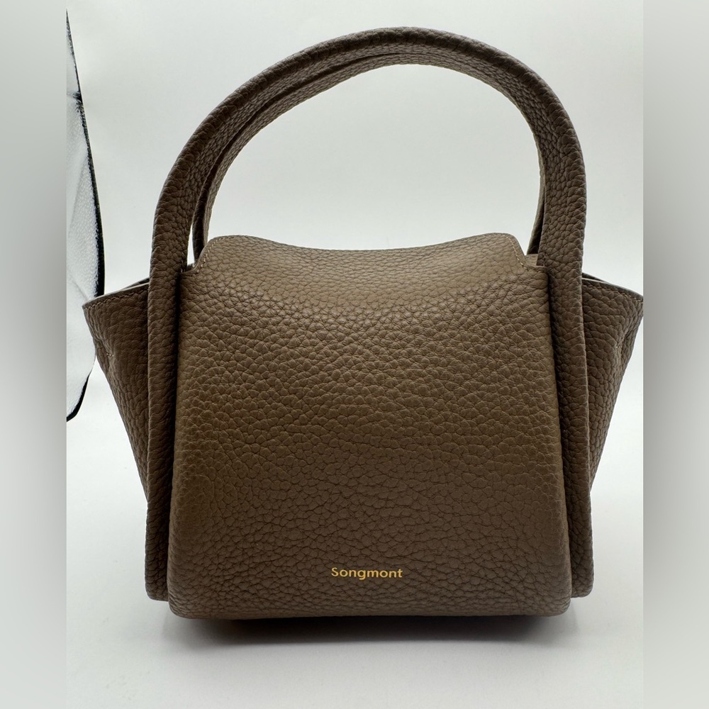 Songmont Mini leather top handle bag - Picture 2 of 14